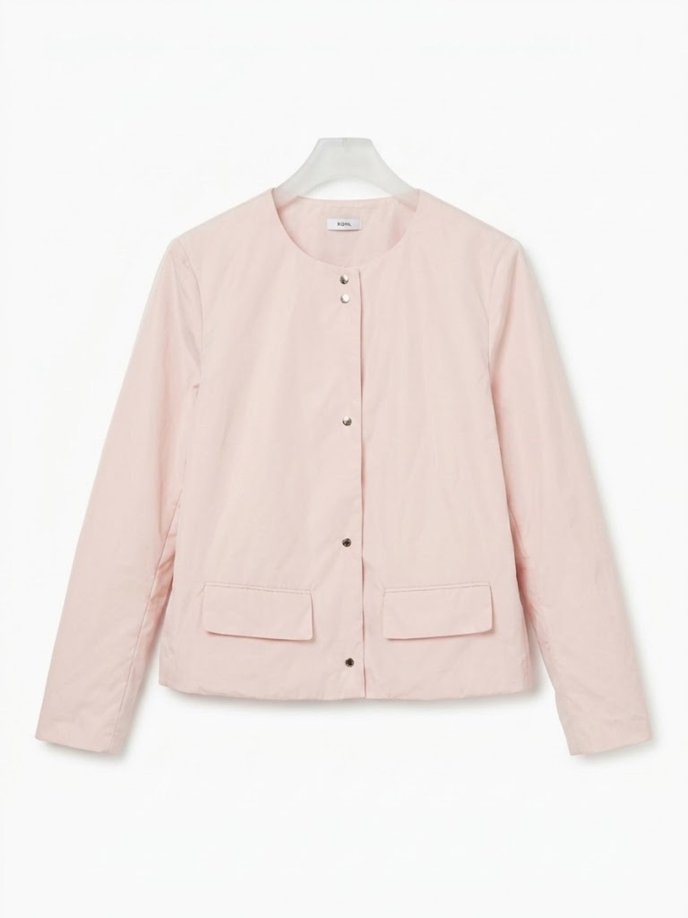 Riani Light Pink Blazer Jacket size 14 logo buttons new without tags